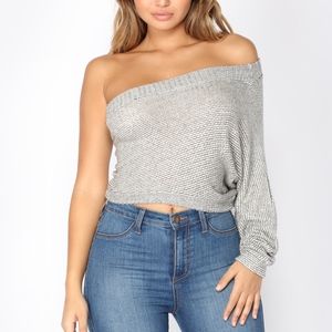 Fashion Nova Off Shoulder Sweater